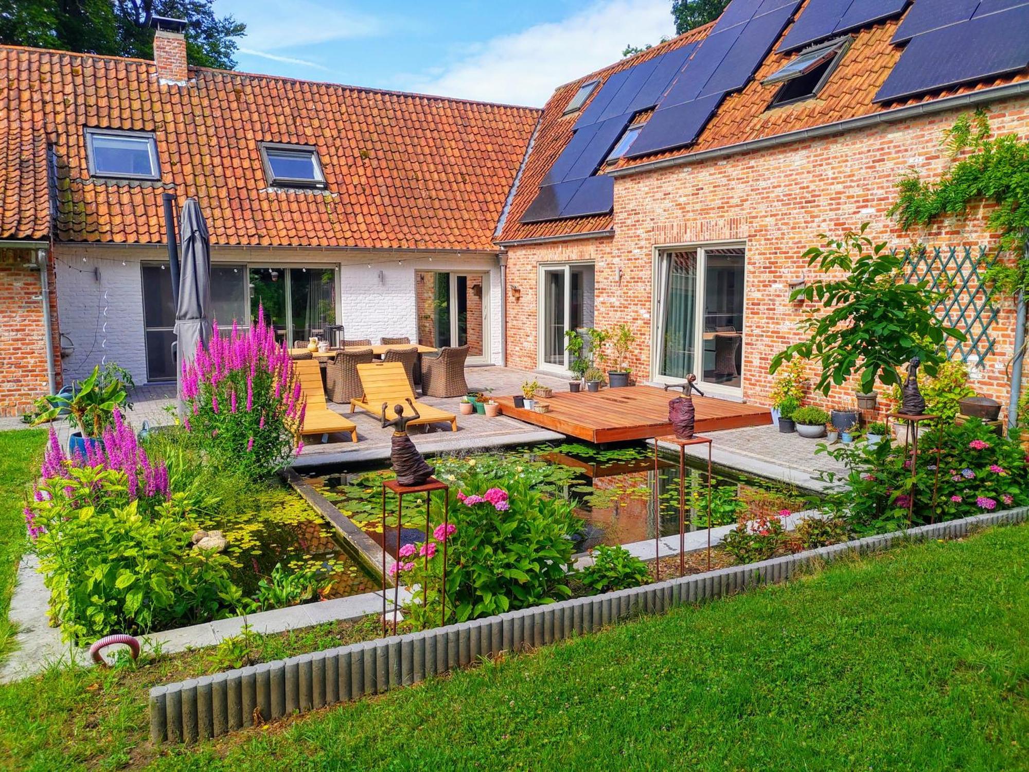Вилла The Two Oaks - Private Garden For Guests Hertsberge Экстерьер фото